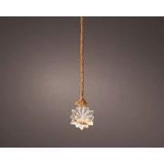 Micro LED ster BO d19h25 cm klassiek warm kerstverlichting