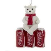Orn.plc coca-cola ijsbeer l7cm