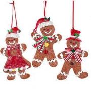 Ornament claydgh poppetje l12.5cm