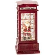 LED kerstlantaarn telefooncel, klein