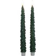 Dinerkaars kerstboom 27 cm jade groen