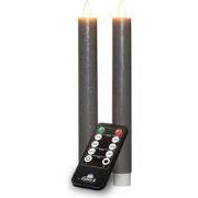 Dinerkaars-USB wax 23 cm taupe