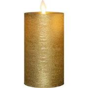 Stompkaars-USB wax 12,5x7,5 cm goud