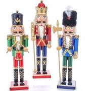 15 inch Red, Blue & Green King & Soldier 12,4968x10,4902x39,497 cm ker...