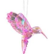 Plastic kolibrie 9 cm ornament II