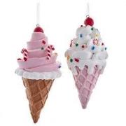 Kleideeg ijshoorntje 2A 11,5 cm ornament