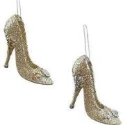 Plastic hoge hakken 2A 7 cm ornament