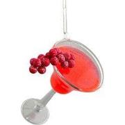 Glas/Piepschuim cocktail 13 cm ornament