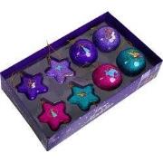Box kerstbal plastic 60mm aladdin 8st