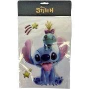 Raamstickers PVC Stitch kristal A4 30 cm