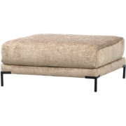 vtwonen Couple Poef - Polyester - Natural Melange - 44x100x100