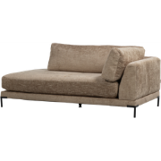 vtwonen Couple Lounge Bank Element Rechts - Polyester - Mud