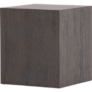 Zayn vierkante bijzettafel bruin - 40 x 40 cm