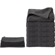 Ten Cate Handdoeken 6 stuks - 50x100 cm - Washandjes 6 stuks - Antraci...