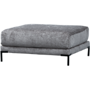 vtwonen Couple Poef - Polyester - Denim Melange - 44x100x100