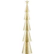 Decorative Christmas Tree - L18 x W9 x H91 cm - Iron - Gold