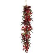 Mica Decorations Randell Druppelvormige Kerstslinger - L110 x B18 x H1...