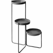 FRAGARIA - Bloempot - Zwart - Metaal