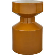 WOOOD Ferry Bijzettafel - Metaal - Honinggeel - 47x30x30