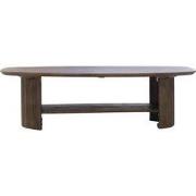 Salontafel Deens Ovaal - Bruin Hout - 130x70x38cm - Lorna