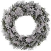 Kerstkrans Flocked Fraser Wreath dia. 60 cm kerstboom