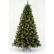 Kunstkerstboom Arctic Spruce 180 cm D110 cm met warme LED-verlichting ...