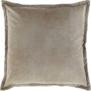 Unique Living - Kussen Basics - 50x50cm - steen