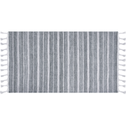 BADEMLI - Vloerkleed  - Lichtgrijs - 80x150 cm - Synthetisch materiaal