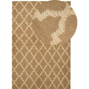 MERMER - Laagpolig vloerkleed - Lichtbeige - 200 x 300 cm - Jute