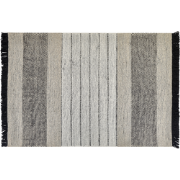 YAZLIK - Modern vloerkleed - Lichtbeige - 140 x 200 cm - Wol