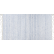 MALHIA - Vloerkleed - Lichtblauw - 80 x 150 cm - Synthetisch materiaal