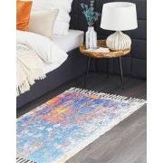 ACARLAR - Laagpolig vloerkleed - Multicolor - 80 x 150 cm - Polyester