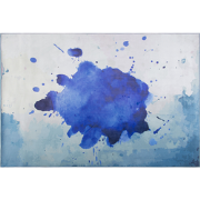 ODALAR - Laagpolig vloerkleed - Lichtblauw - 160 x 230 cm - Polyester