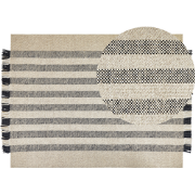 TACETTIN - Modern vloerkleed - Gebroken wit - 160 x 230 cm - Wol