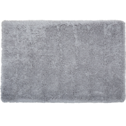CIDE - Shaggy vloerkleed - Lichtgrijs - 140 x 200 cm - Polyester