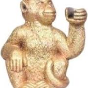 Kandelaar aap 3 stuks voor kaars en waxinelichtje