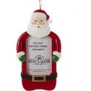 4.875 inch Resin Santa Picture Frame Orn 13,208x6,096x1,524 cm kerstor...