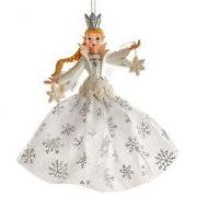 5.25 inch Resin Silv/Wht Snow Queen Orn 15,24x4,572x2,54 cm kerstornam...