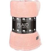 Famke fleece plaid peach - l180xw130cm