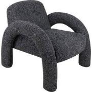 Leitmotiv - Fauteuil Brazo Melange - Zwart