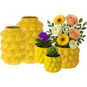 MISOU Citroenvaas - 5 soorten - Bloempot - met Citroenen - Plantenpot ...