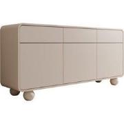 Meubella - Anobo - Dressoir - Beige - 160x39x75 cm