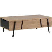 BLACKPOOL  - Salontafel - Lichte houtkleur - Spaanplaat