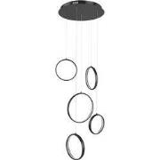 Highlight Olympia Oval Videlamp - 5 Dimbare Ledringen - Hanglamp - LED...