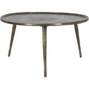 Light & Living - Bijzettafel BABINA - Ø67.5x37cm - Brons