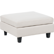 UNSTAD  - Hocker - Lichtbeige - Polyester