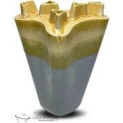 Villa Pottery  Chimney Geel Grijs - H38