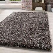 Hoogpolig vloerkleed - Lorium gemeleerd taupe/grijs/beige - 280 X 380 ...