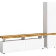 Sugar Wandmeubel (Wit Melamine, Wotan Eik Melamine)