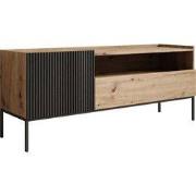 Meubella - Capri - TV-Meubel - Eiken - 150 cm